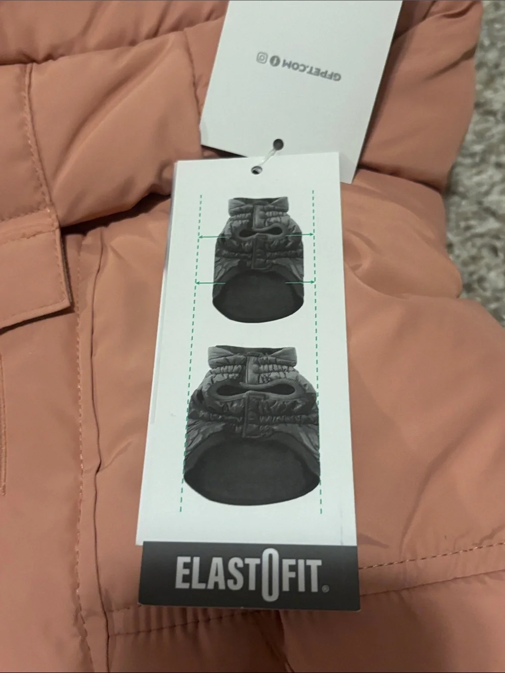 NWT GF Pets Arctic Parka - Clay XL
